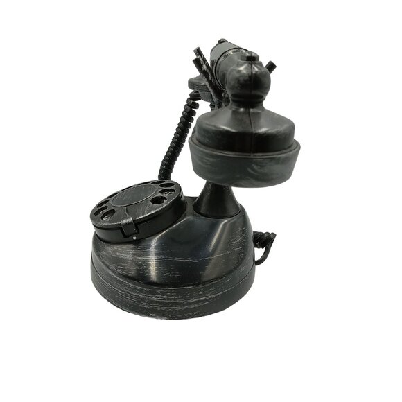 Haunted Ringing and Talking Vintage-Style Rotary Dial Telephone Retro Look - Picture 2 of 12